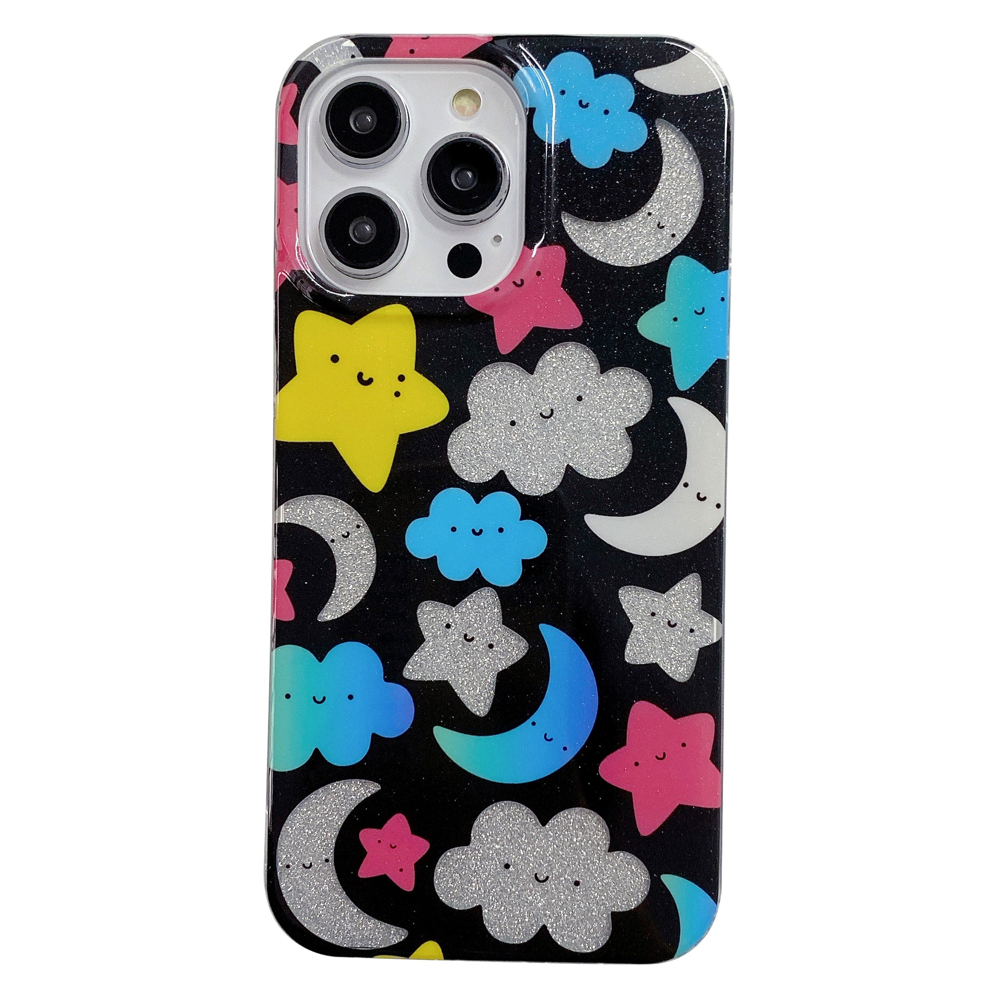 For iPhone 13 Pro Max 6.7 inch Back Cover IMD Glitter Powder Anti-drop Phone Protective Case For iPhone 13 Pro Max 6.7 inch Back Cover IMD Glitter Powder Anti-drop Phone Protective Case